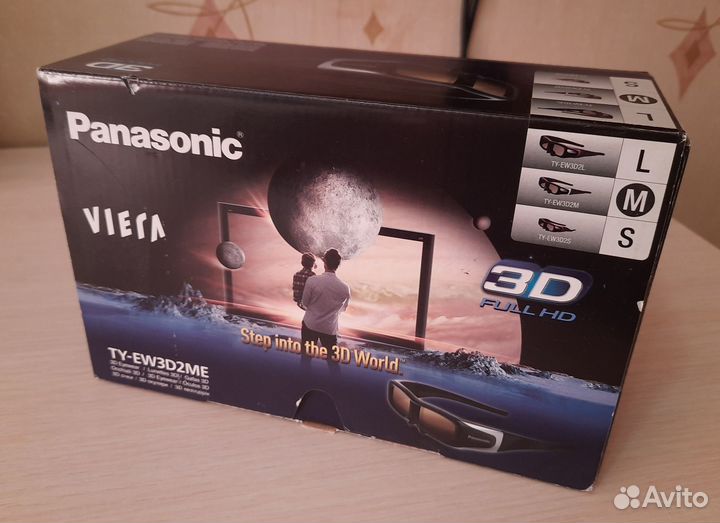 3D очки Panasonic для телевизора