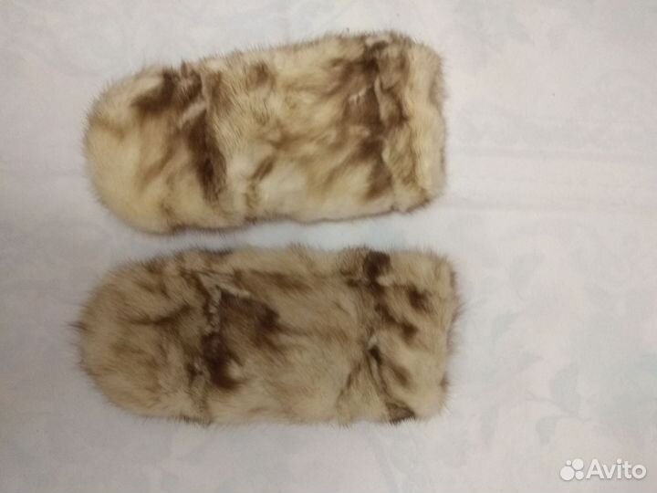 Варежки из норки Новые