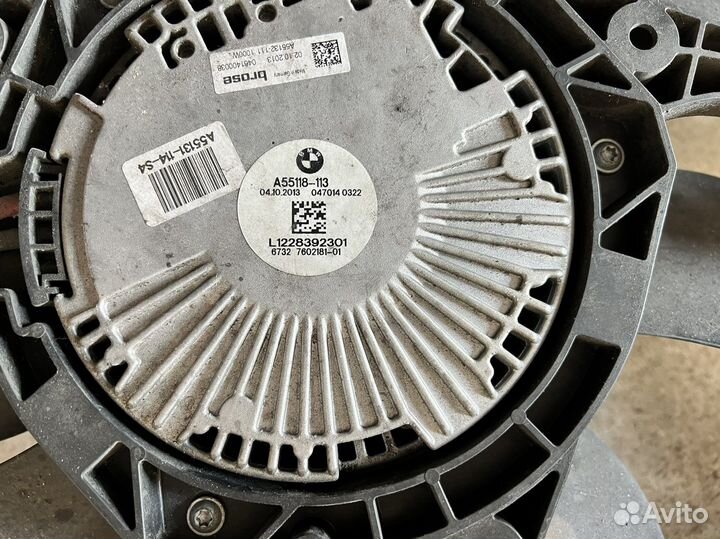 Вентилятор охлаждения BMW M5, M6, X5m, X6m