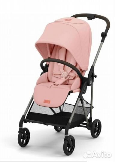 Коляска Cybex Melio B Hibiscus Red-red