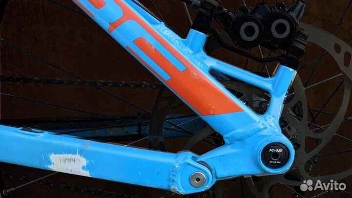 DH фреймсет Fox 40 + Cube Two15 + Fox Float X2