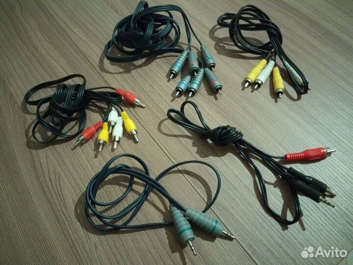 Шнуры тюльпаны колокольчики для тв,приставок,тюнер