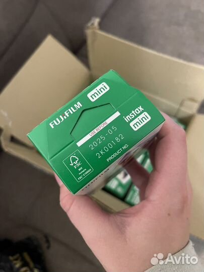 Instax mini картриджи 200 снимков