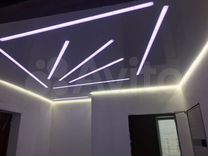 Натяжные потолки с световой дизайн