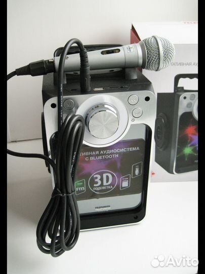 Bluetooth музыкальный центр Telefunken 1274 новый