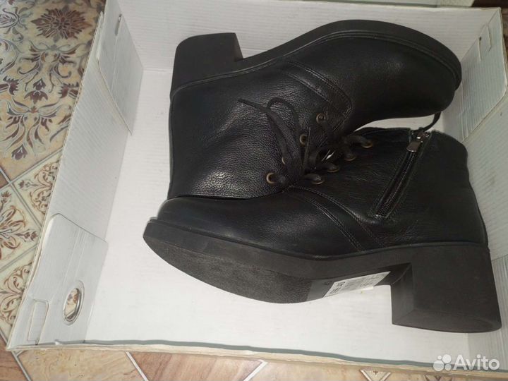 Ботильоны натуральная кожа 41