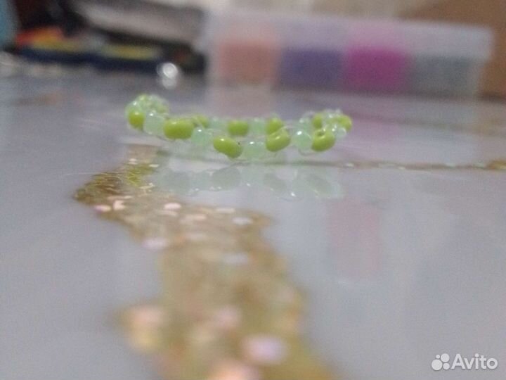 Колечки из бисера