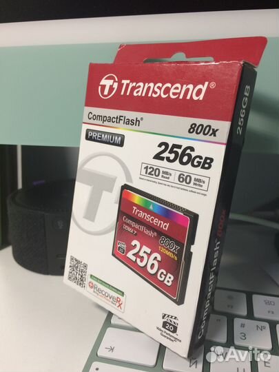 Карта памяти CF Transceend 256 GB