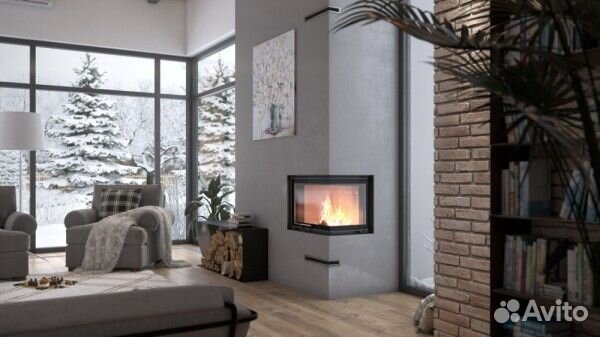 Каминная топка Defro Home Intra SM BL/BP G (Левая)