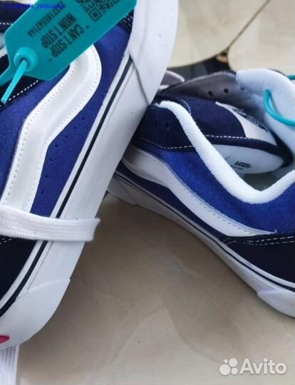 Кроссовки Vans Knu Skool синие оригинал Poizon