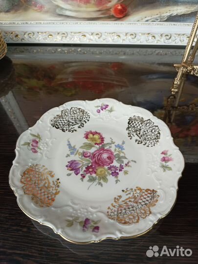 Тарелка фарфор Oscar Schaller