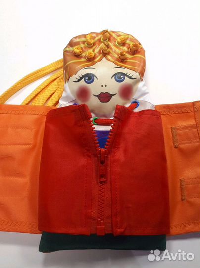 Матрешка-застежка. Монтессори