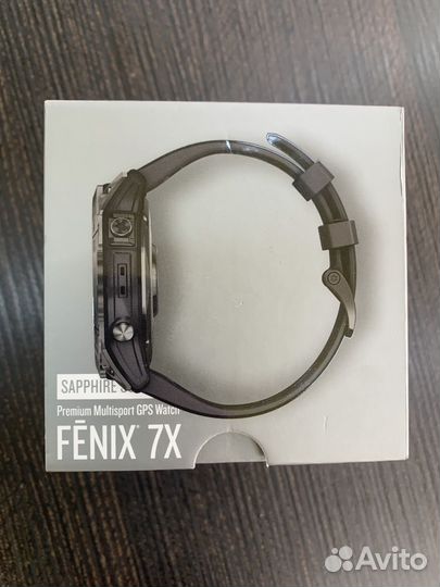 Garmin fenix 7x sapphire solar