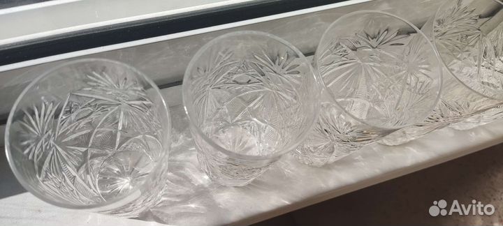 Хрустальный набор для вина,бокалы