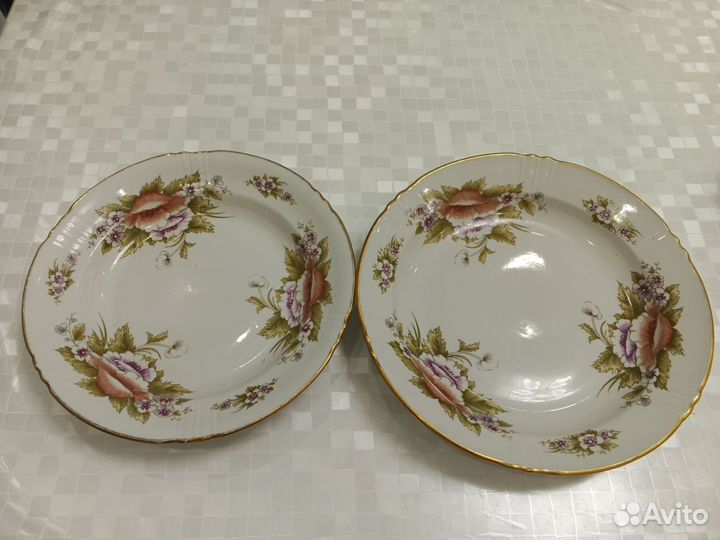 Тарелки сервировочные СССР