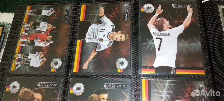 Коллекционные футбольные карточки