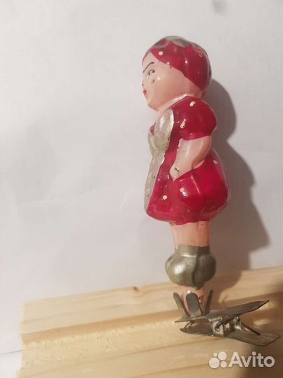 Игрушка ёлочная СССР Земляничка