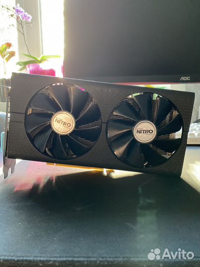 Видеокарта rx580 8gb sapphire