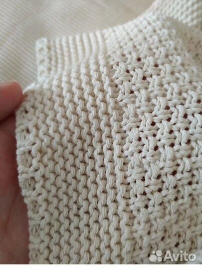 Плед детский вязаный