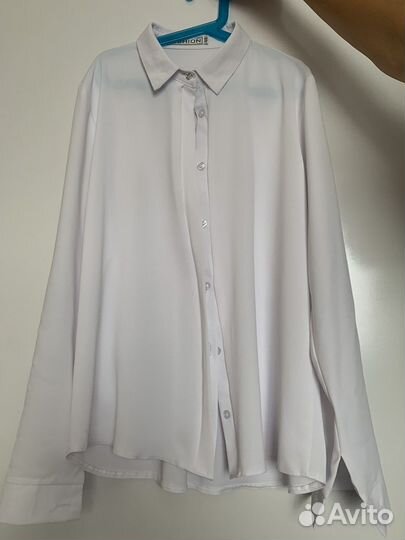 Рубашка белаяшкольна