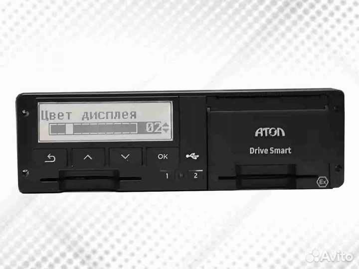 Тахограф Atol drive Smart новый с чипом нкм