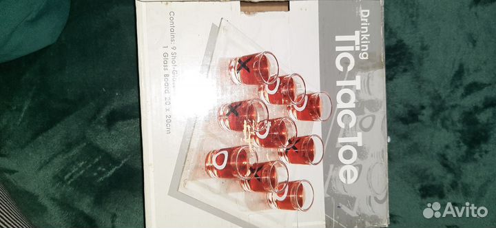 Рюмки крестики нолики