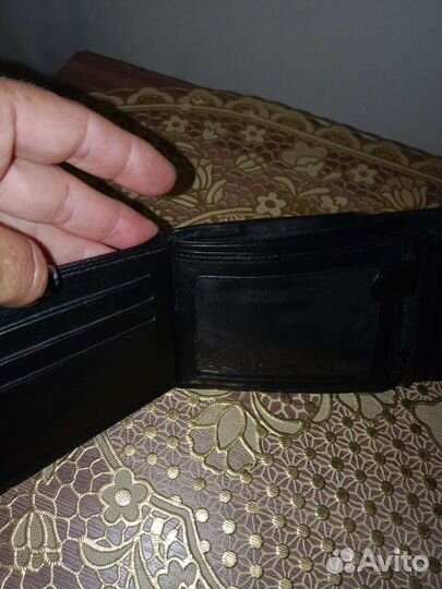 Кошелек мужской натуральная кожа