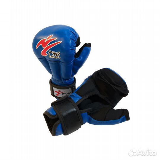 Перчатки для рук-ого боя рэйспорт 12oz р.L синие