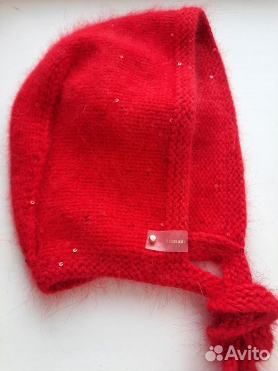 Чепчик женский с пайетками