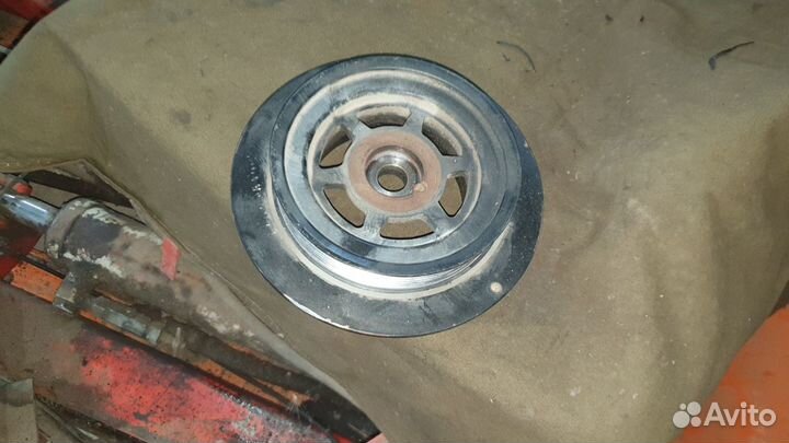 Шкив коленвала ауди Q7 BHK 3.2-3.6 л