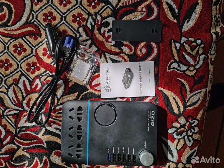 Автомобильный инвертор для прикуривателя, 200 Вт