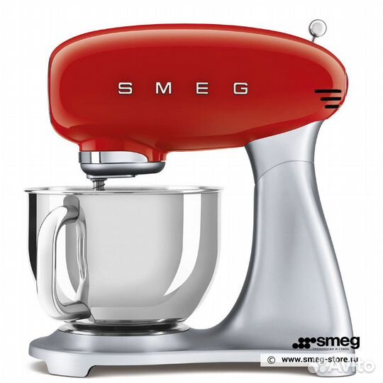 Миксер Smeg SMF02rdeu Red