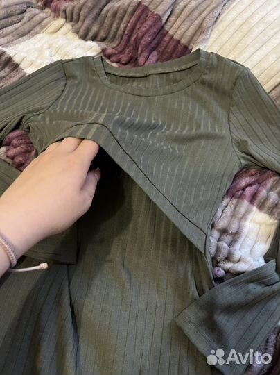 Платье для беременных и кормящих