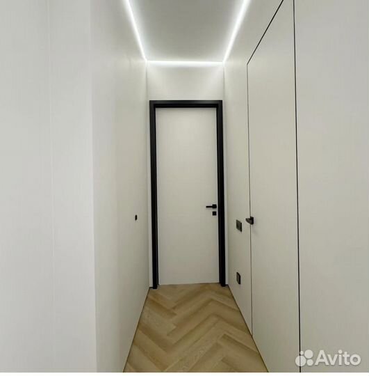 Скрытые межкомнатные двери