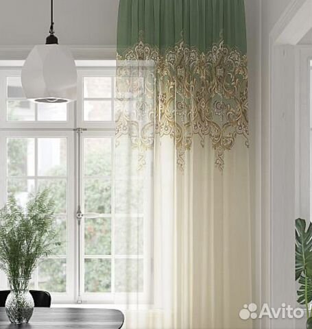 Тюль-вуаль новая