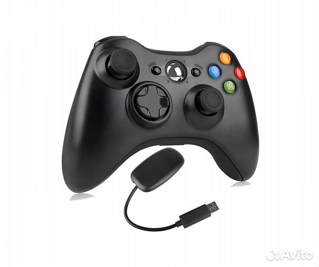 Геймпад джойстик xbox 360 беспроводной