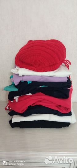 Пакетом вещи