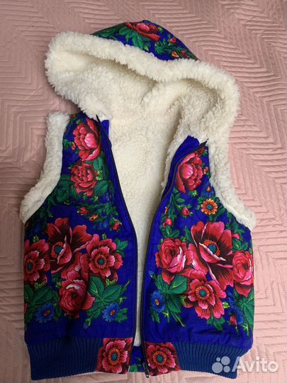 Жилетка тёплая