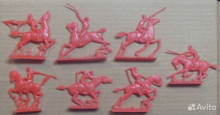 Игрушки СССР солдатики