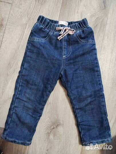 Джинсы для девочки 86 размер
