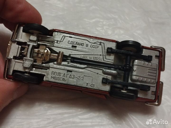 Модель автомобиля Волга 24 1 43