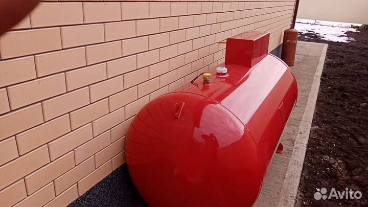 Установка газгольдера под ключ