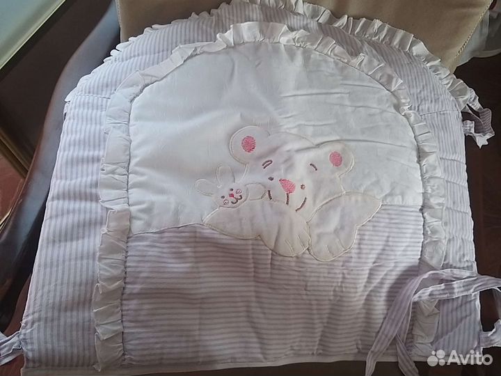 Бортики в детскую кроватку бу