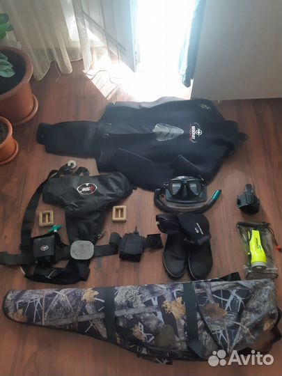 Комплект для подводной рыбалки/охоты