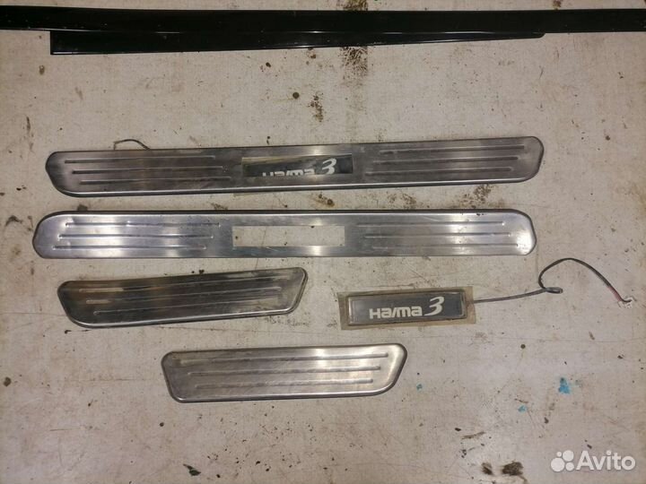 Внутренние накладки порогов салона Haima 3