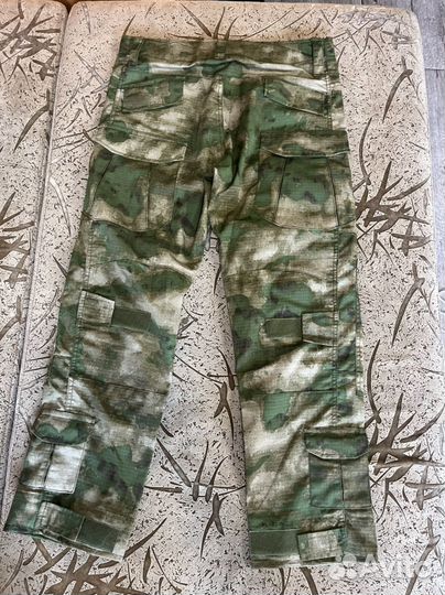 Тактический боевой костюм мох с защитой