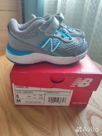 Детские кроссовки new balance 21 размер