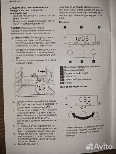 Термощуп Electrolux