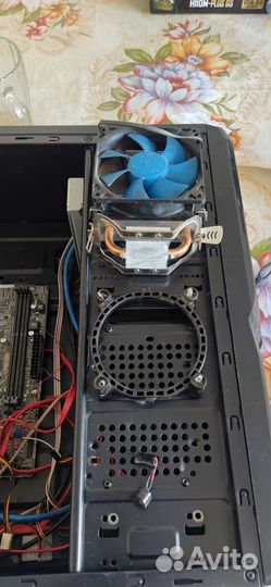 Материнская плата, с корпусом