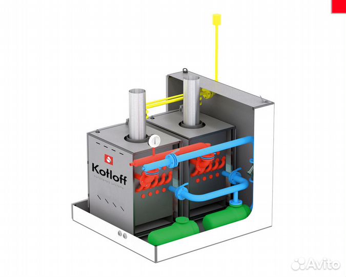 Котельная для отопления и горячего водоснабжения